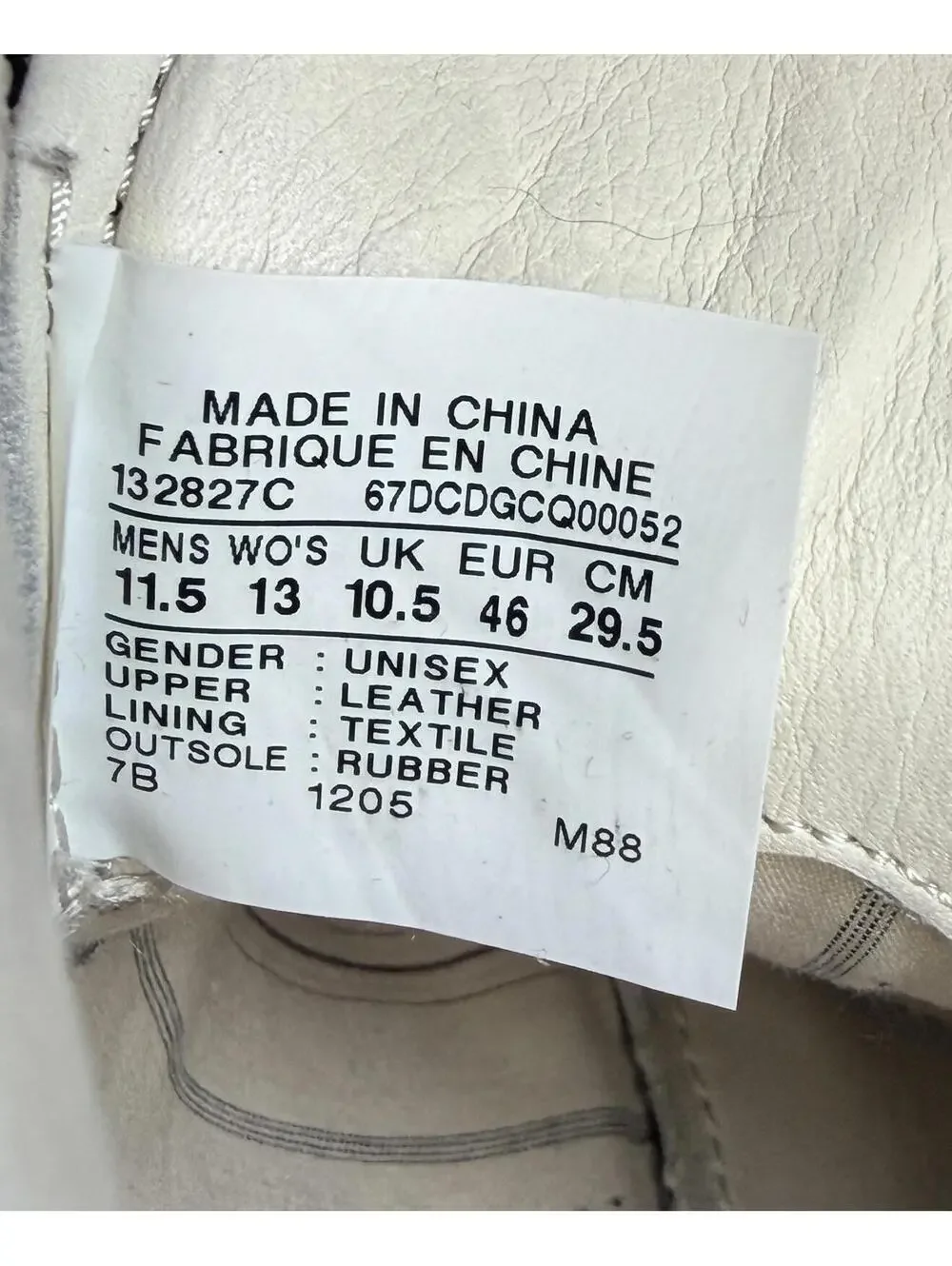 Converse x Varvatos Weapon 86 Brown Leather 132827C Men 11.5 - Picture 8 of 8